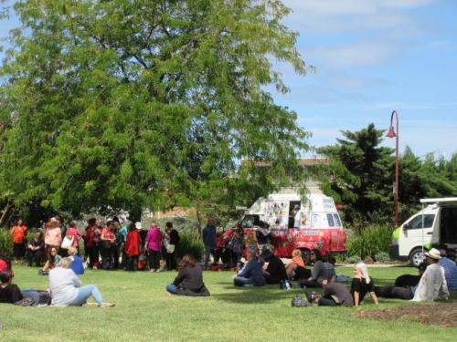 festival crowd